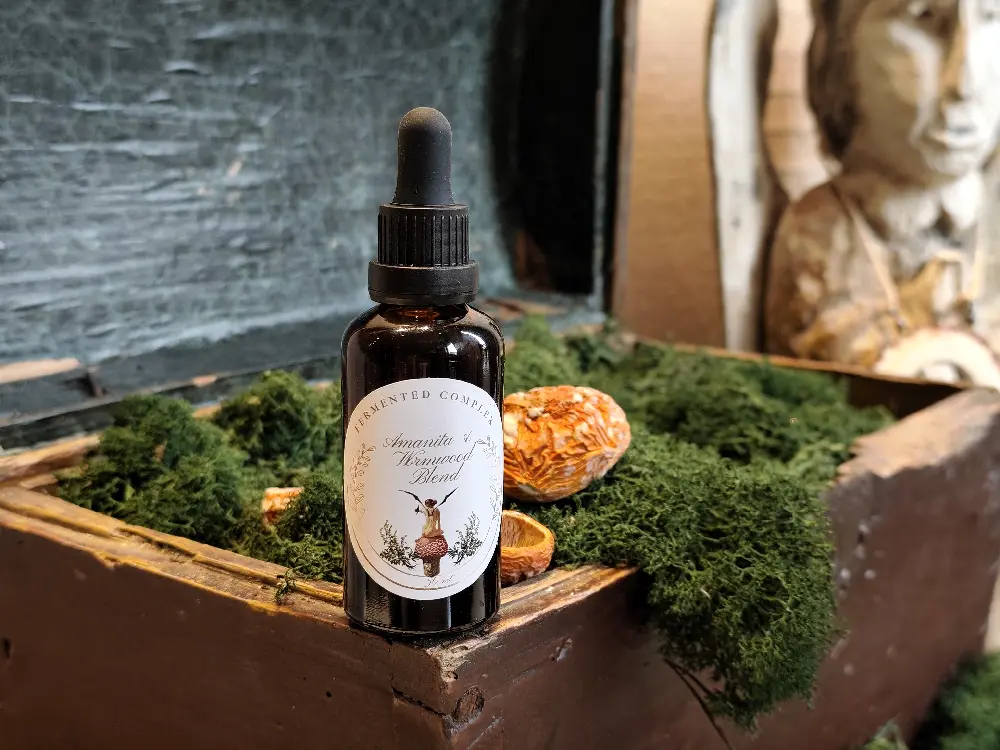 Amanita muscaria fermentum with wormwood – 50 ml